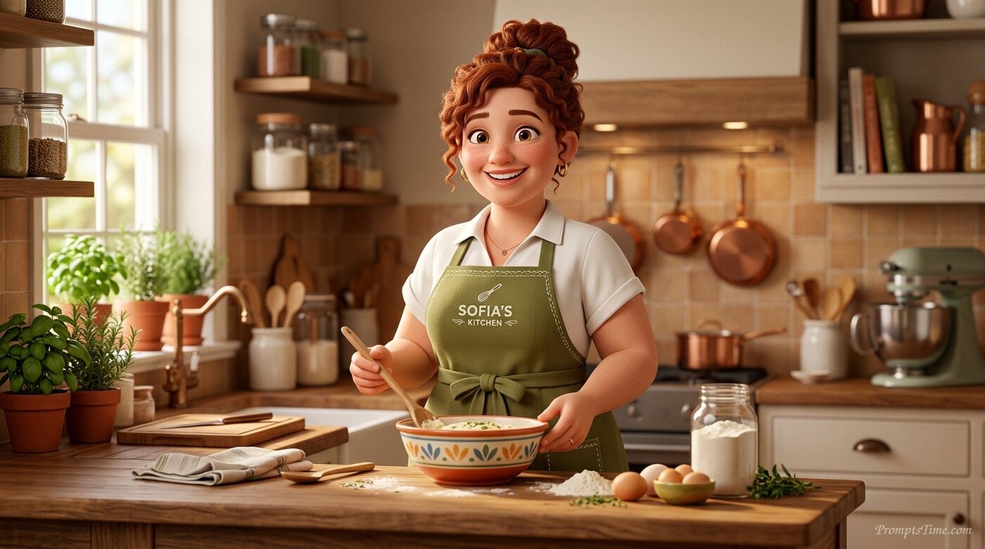 Cartoon food creator character r… — AI-generated images image