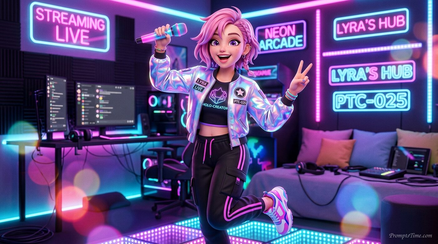 Lyra character reference pose — AI-generated images image