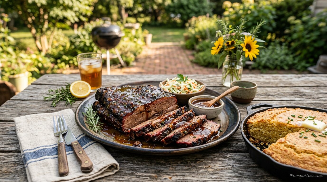 Slow cooked beef brisket with co… — AI-generated images image