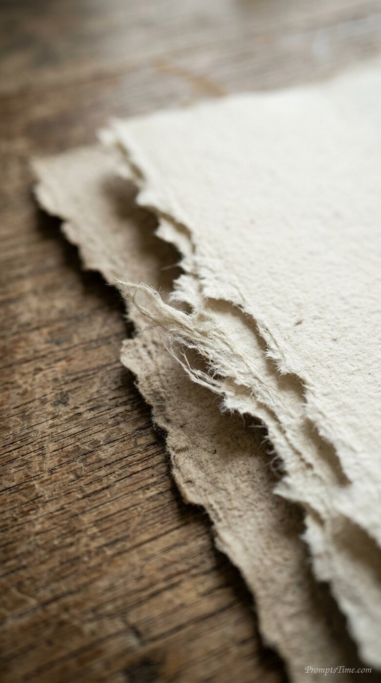 Torn paper edges on surface 2 — AI-generated images image
