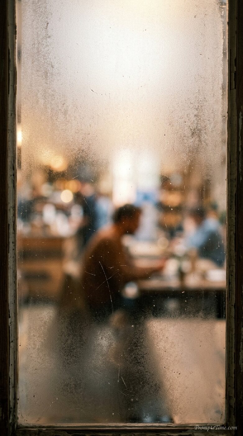 Light source behind frosted glass — AI-generated images image