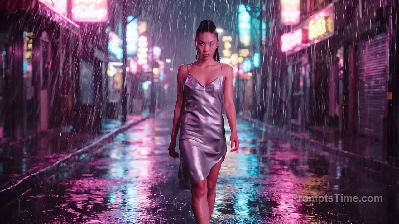 Neon Alley Fashion Walk